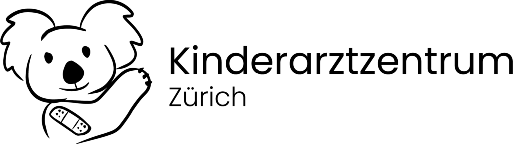Kinderarztzentrum Zürich Logo schwarze Schrift