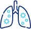 Asthma Diagnose und Beratung Icon